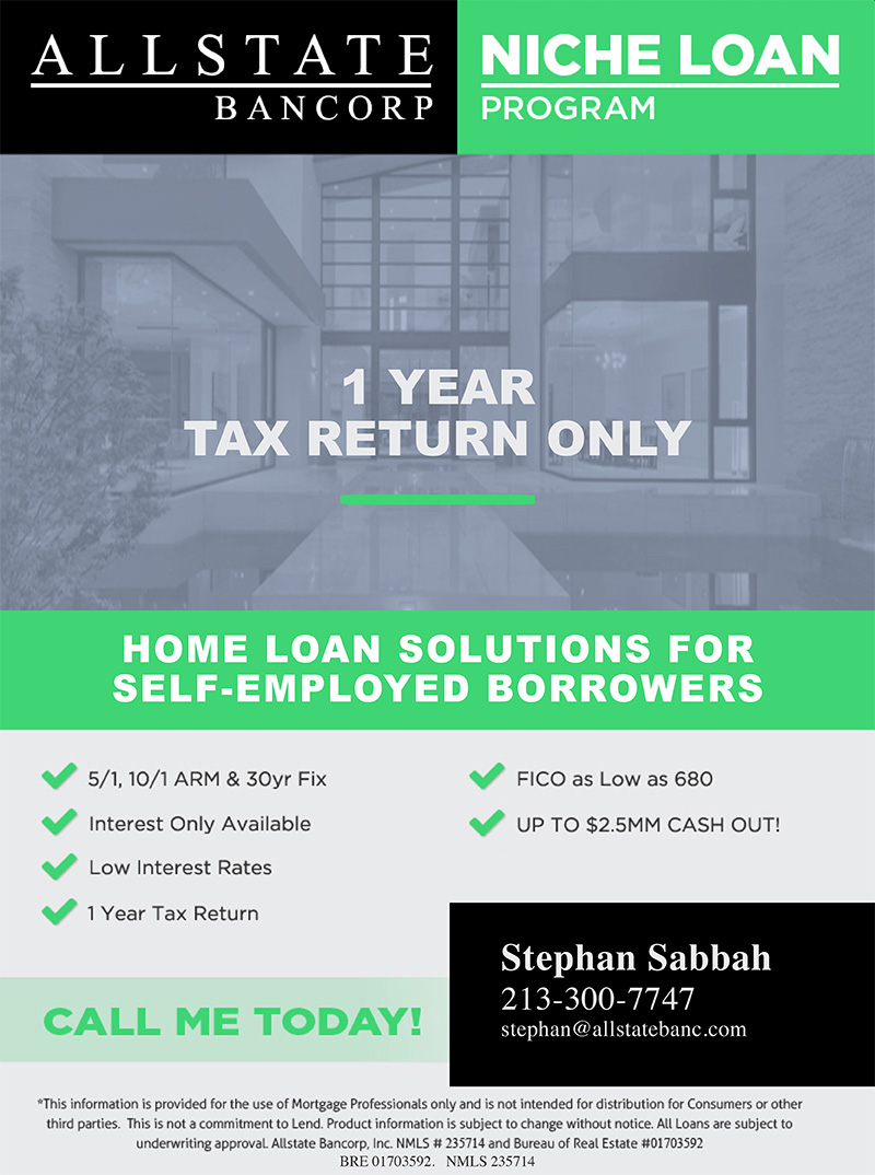 One-Year-Tax-Returns-Loan-Program